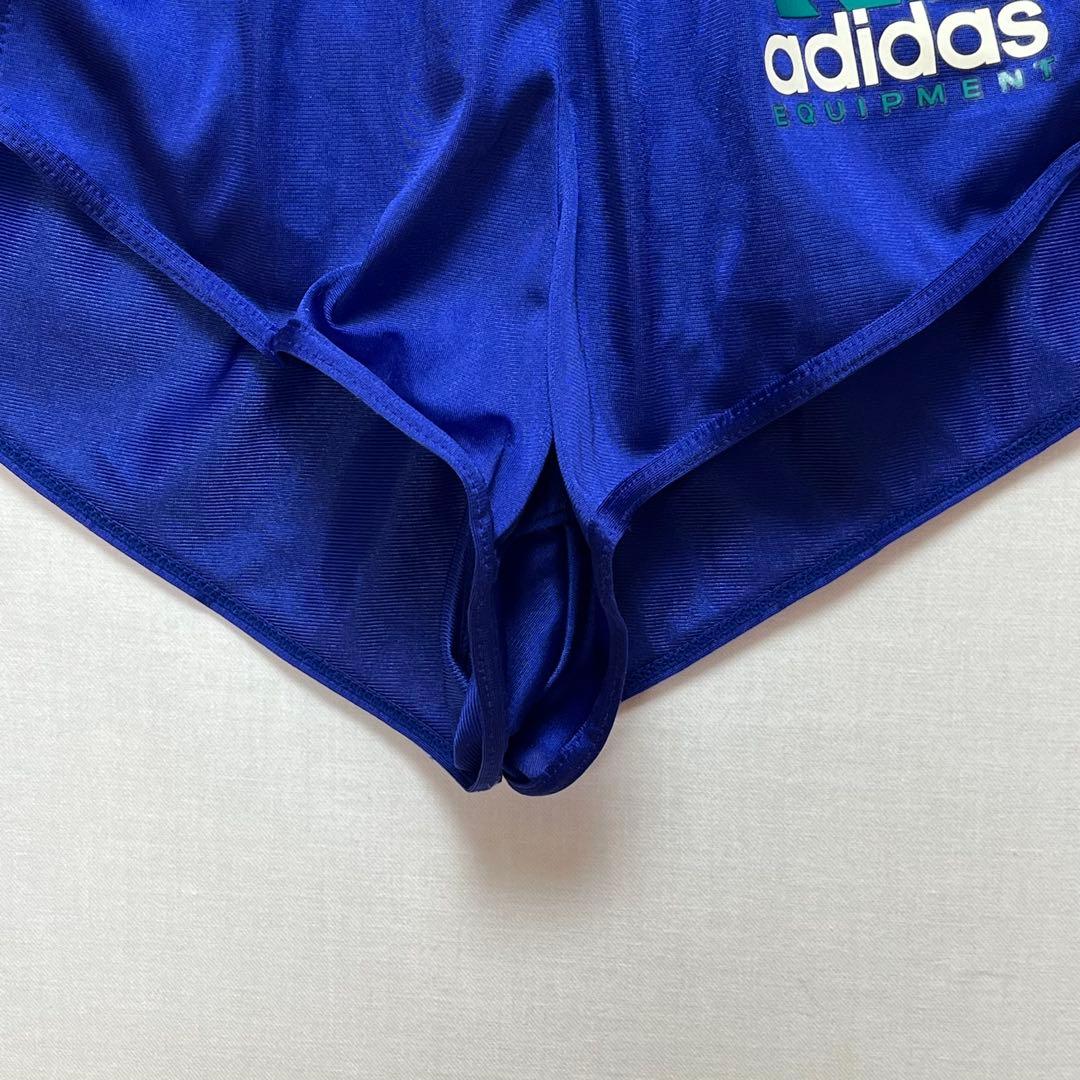 90s 【adidas】 デサント製 陸上 ランニング セットアップ 上下