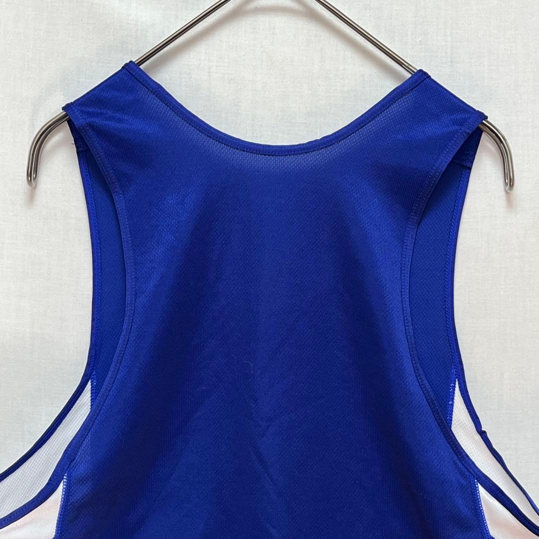 90s 【adidas】 デサント製 陸上 ランニング セットアップ 上下