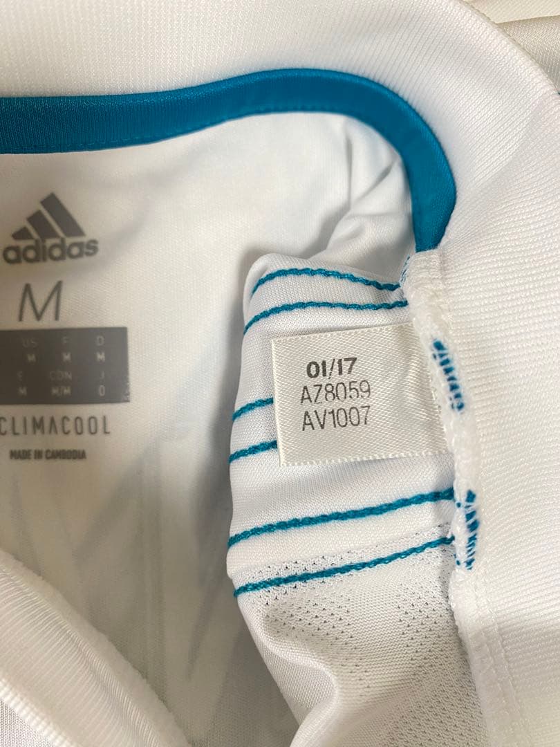 adidas レアルマドリード　17/18 ユニフォーム クリロナ　7 海外M