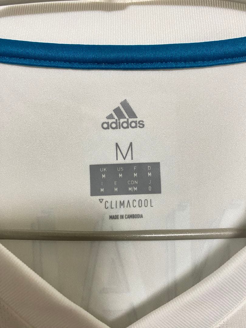 adidas レアルマドリード　17/18 ユニフォーム クリロナ　7 海外M
