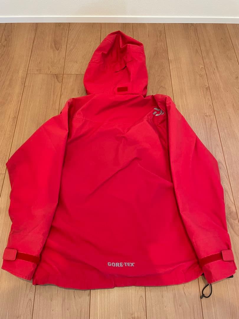 DAIWA GORE-TEX レインウェア DR-1906 M 赤