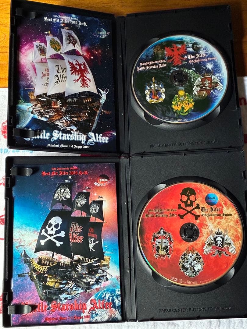 THE ALFEE 2019 夏の乱　DVDパンフレット公式&非公式版セット