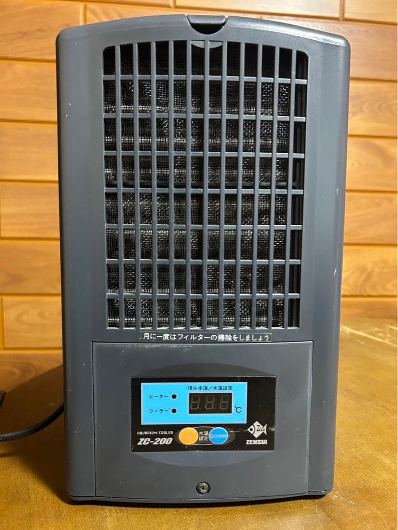 ゼンスイ ZC-200 水槽用クーラー 12/16 パーツ多数 動作未確認