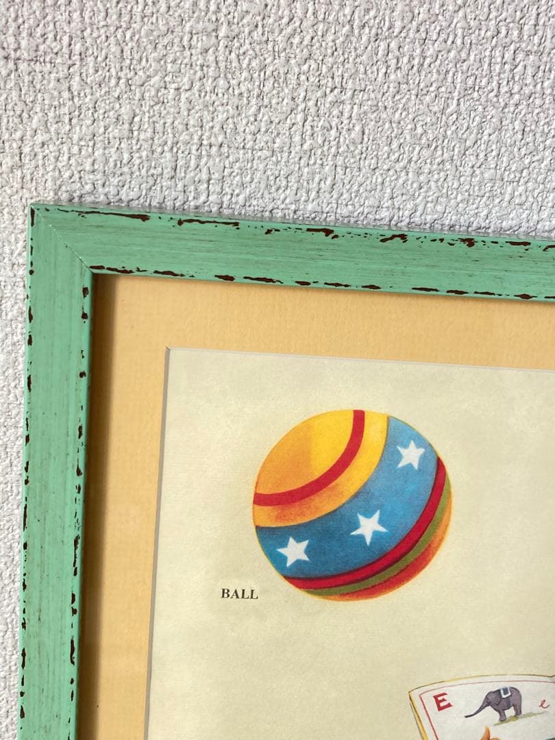 レトロなポスター【額装済】