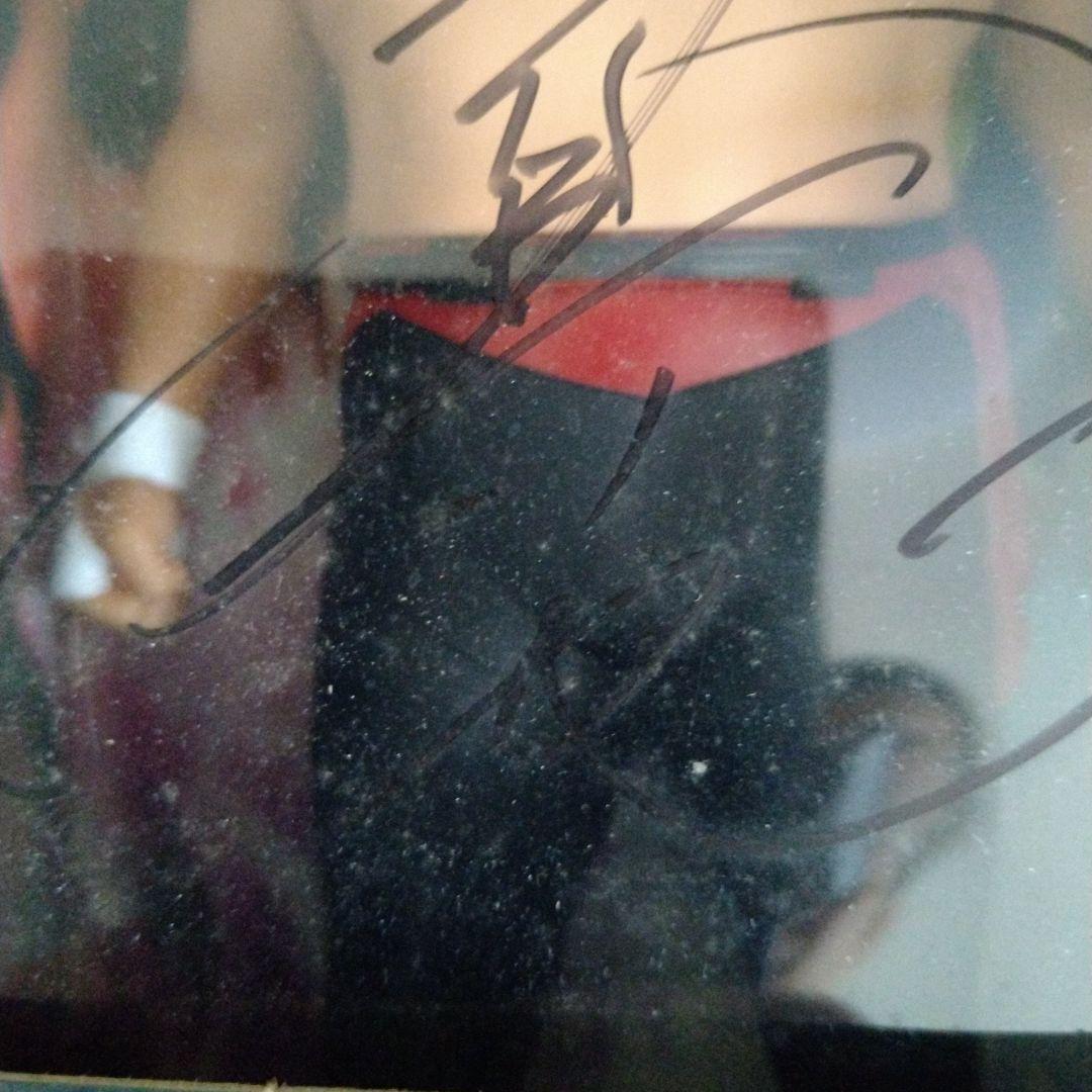 破壊王　橋本真也　直筆サイン入りフィギュア