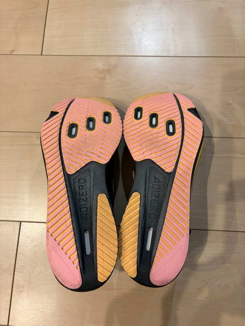 Adizero SL2 26.5 ランニングシューズ ブラック/ホワイト