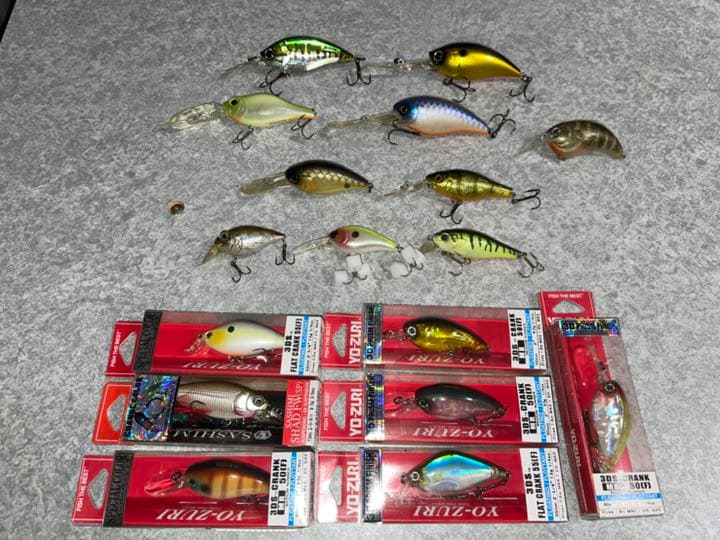 ブラックバス  バス　釣り バラ売り可 ケース付き