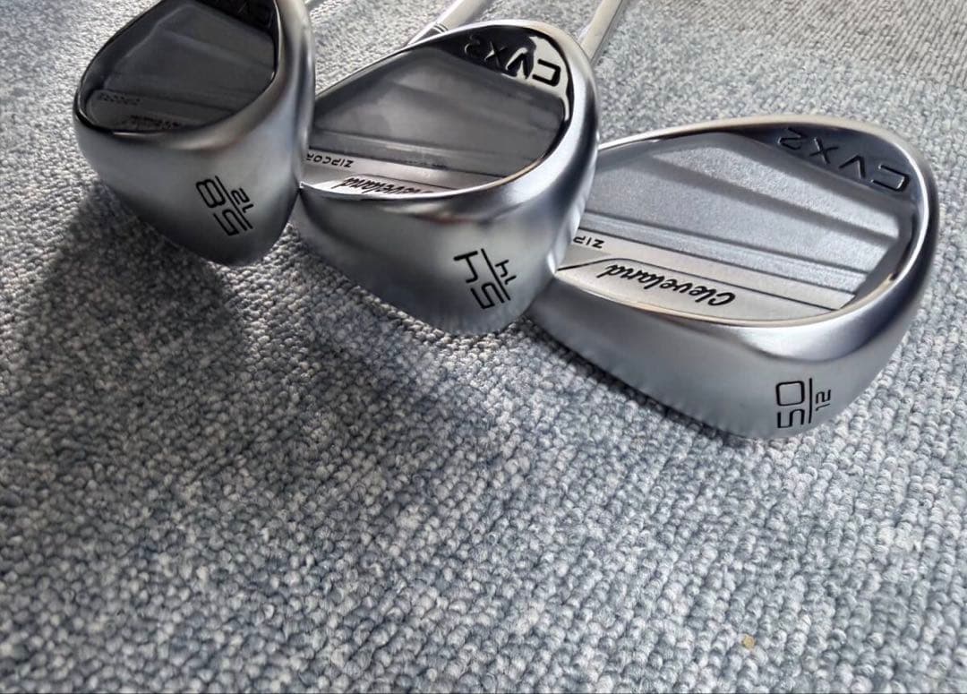 クリーブランド CVX2 ZIPCORE ウエッジ 50.54.58 3本セット