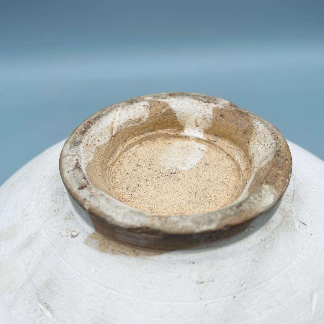 五代〜宋代 白磁 白化粧 大椀 陶磁器 中国美術