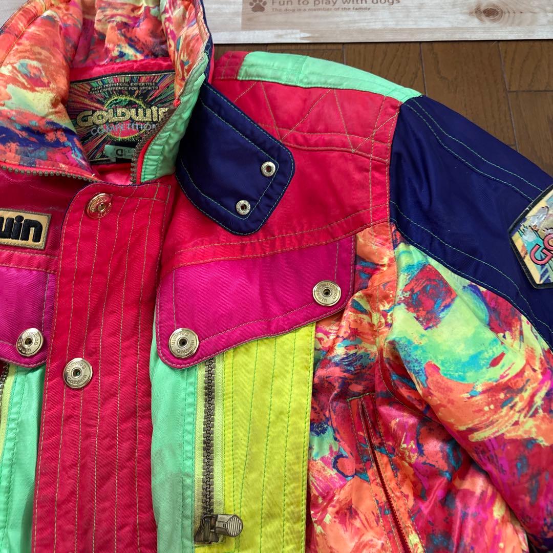 Goldwin スキーウェア カラフル上下