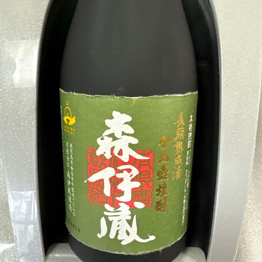 鹿児島産　極上　森伊蔵　長期熟成酒　かめ壺焼酎　720ml