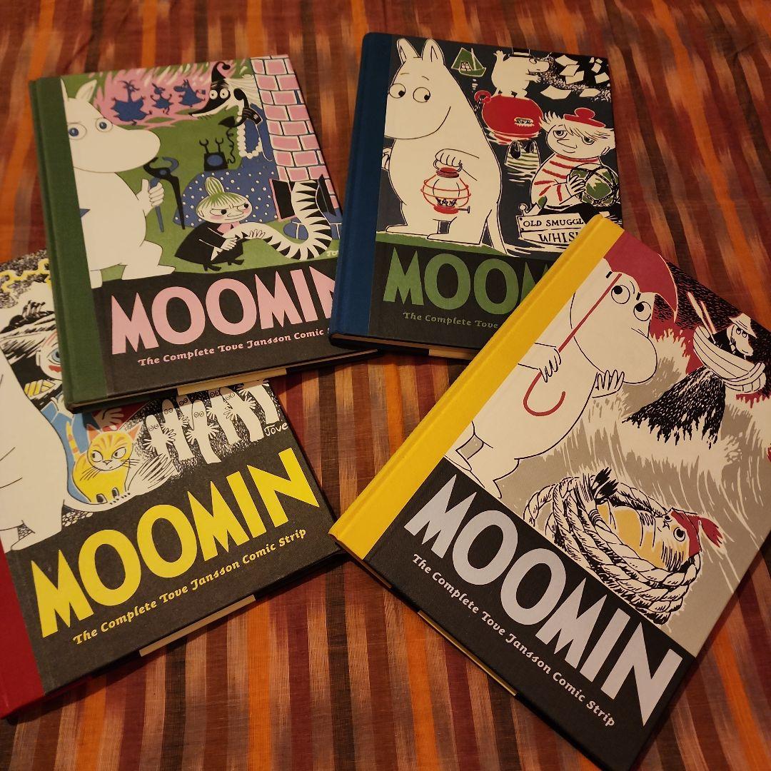 大型愛蔵版☆洋書セット「ムーミンMOOMIN」原作コミック☆トーベヤンソン4冊