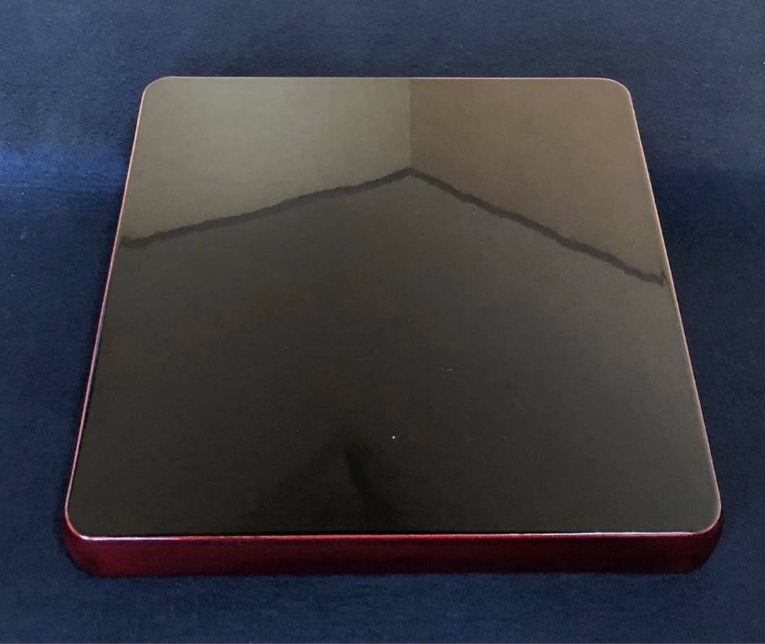 ❗️割引《R》春慶塗 四方膳5客 会席膳 隅丸 木製漆器 木箱　251216お5