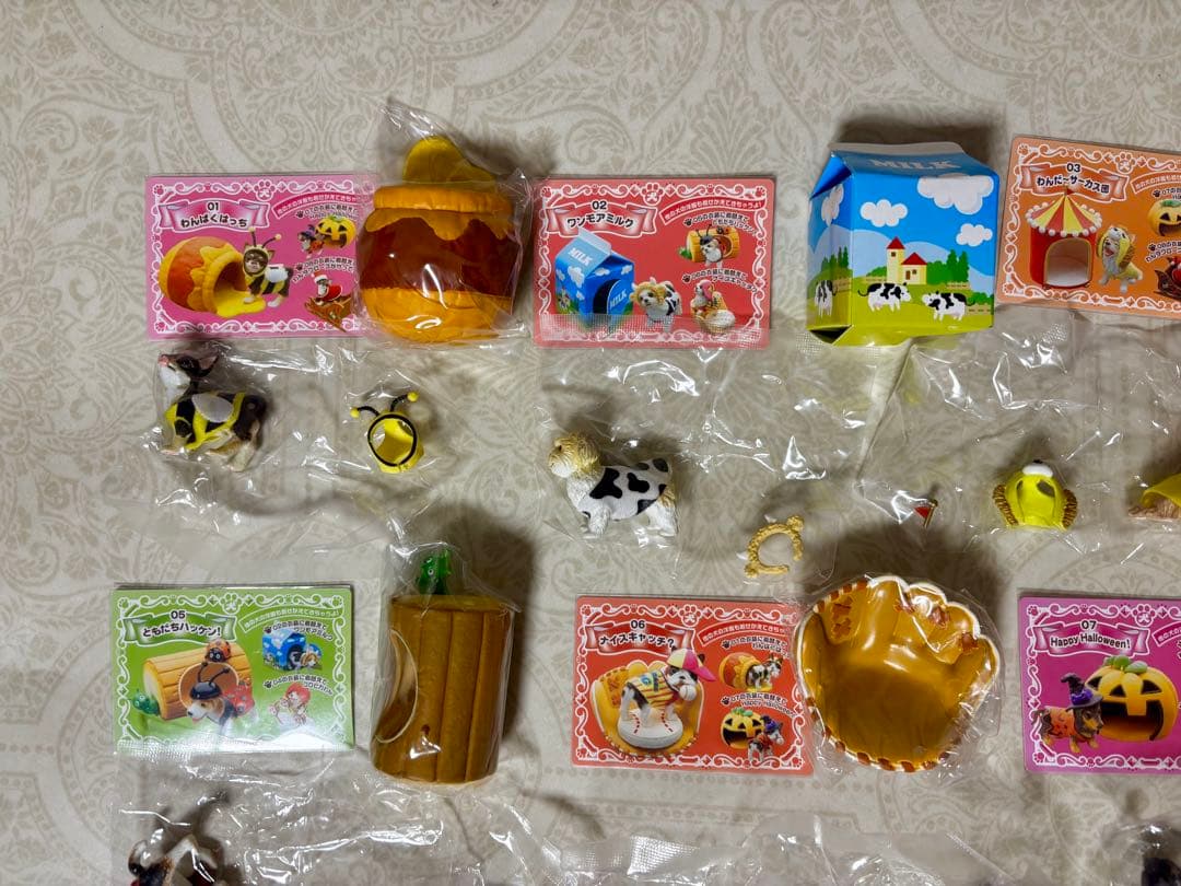 わたし犬ですか？　ぷちどうぶつシリーズ　リーメント　フィギュア