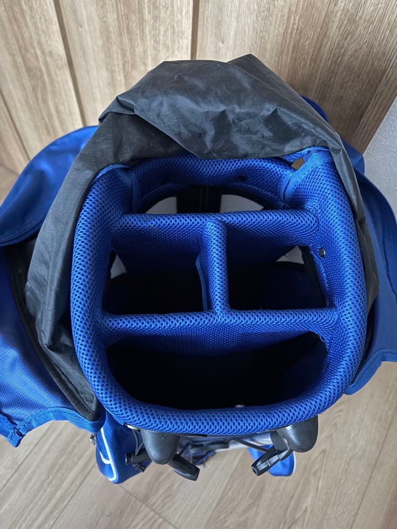 Mizuno キャディバッグ 青/白