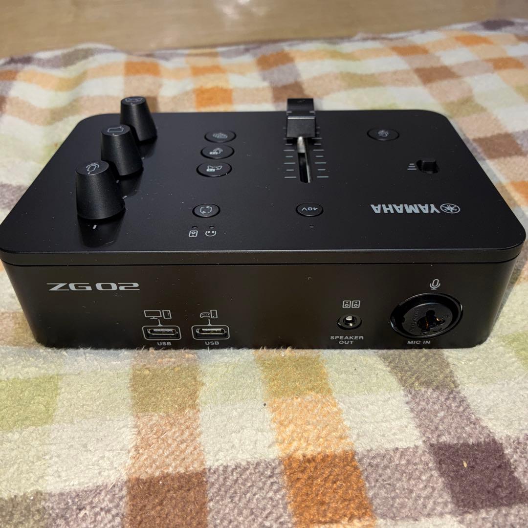 ほぼ新品YAMAHA ZG02 ゲーミングオーディオミキサー