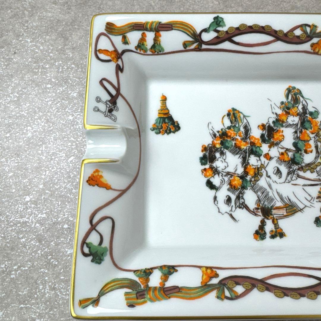 HERMES エルメス アッシュトレイ 灰皿 小物入れ 陶器 コレクション