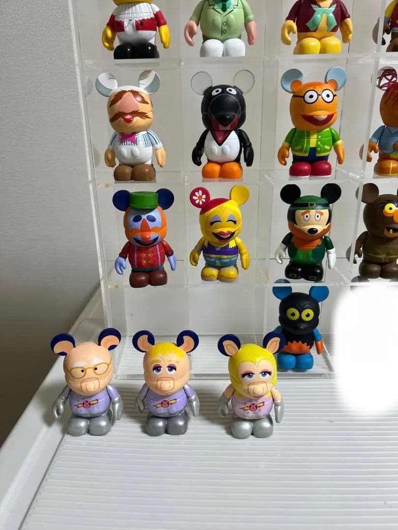 ディズニー、バイナルメーション（しろくま、ねずみ）