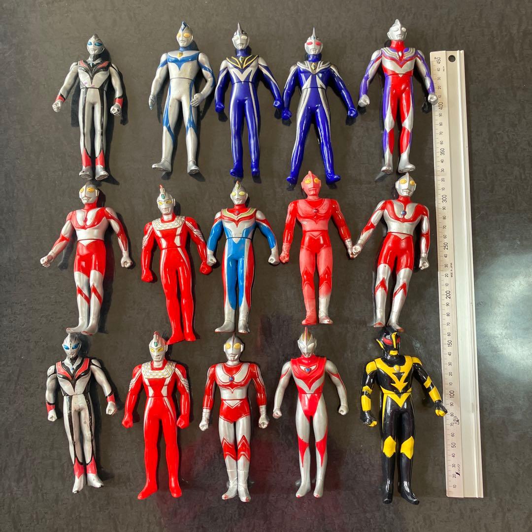 円谷プロウルトラマン　バンダイソフビフィギュア他まとめ売り