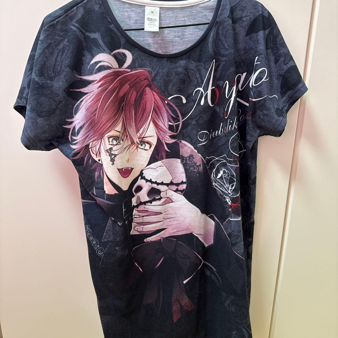 逆巻 アヤト Tシャツ DIABOLIK LOVERS 死の祝祭 Mサイズ