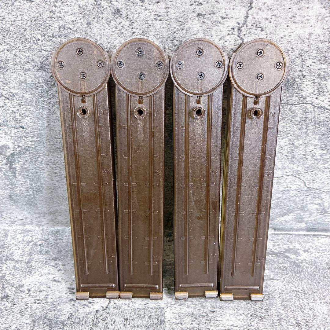 MAG製 170連 社外スペアマガジン 4本セット　東京マルイ P90対応