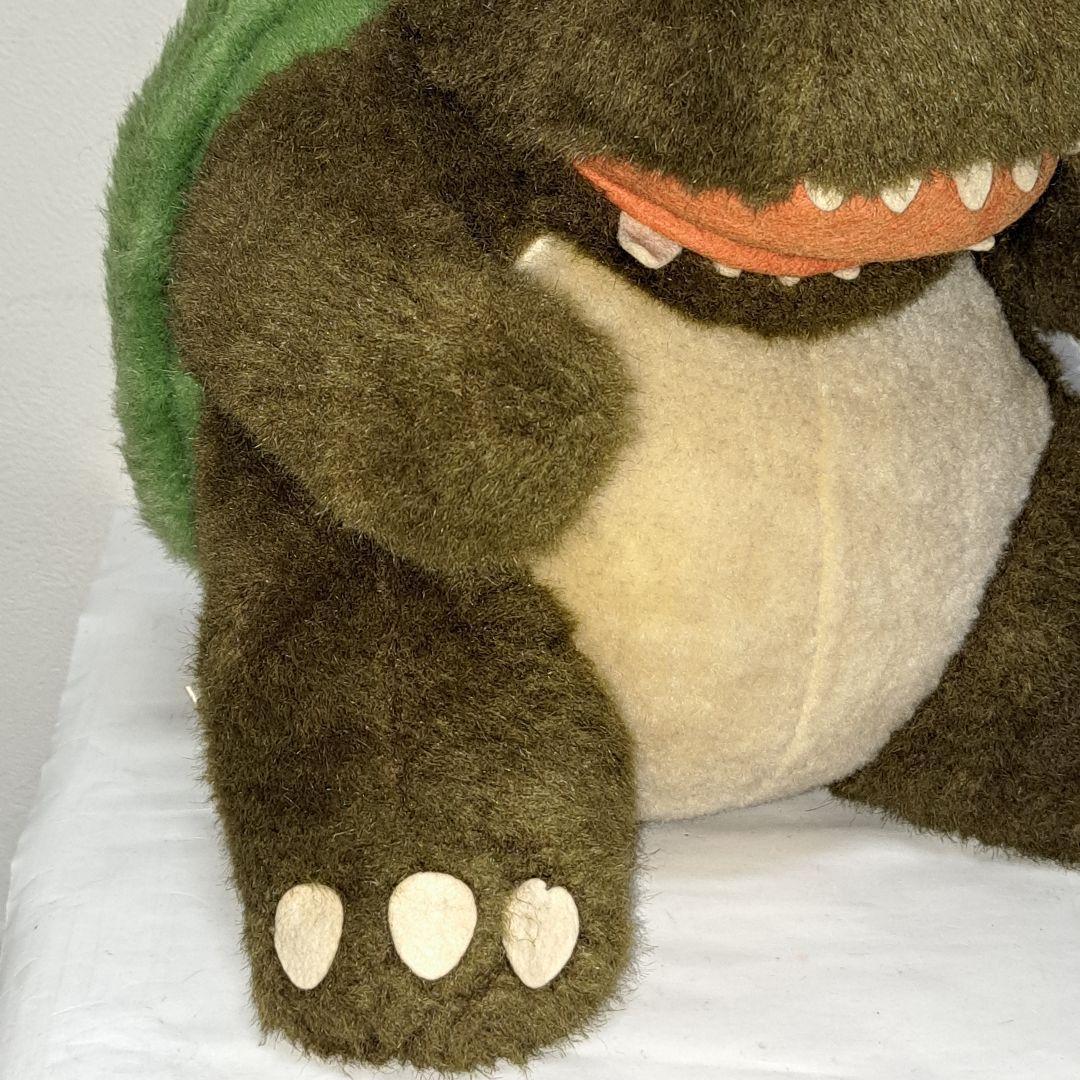 ほぼレア品　ガメラ　ぬいぐるみ　バンダイ　プチアムール　レトロ　レア品