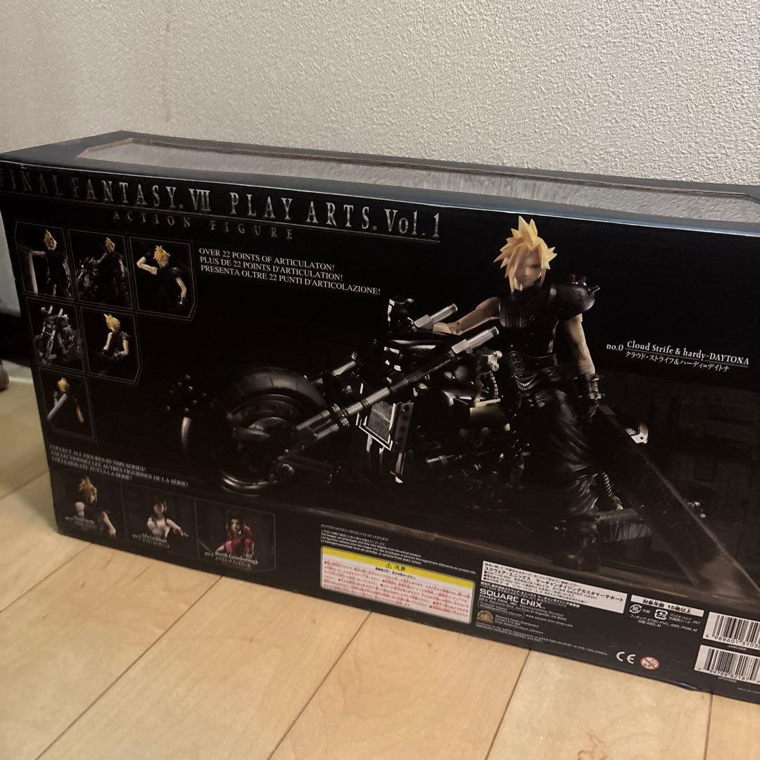 FF7 クラウド＆ハーディ=デイトナ プレイアーツ Vol.1 フィギュア