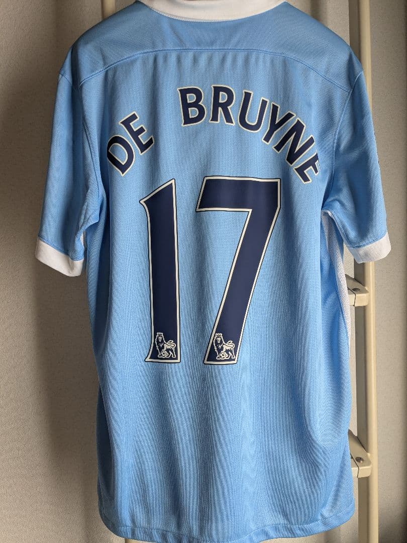 2015-16シーズン　マンチェスターシティ　デブライネ　ユニフォーム