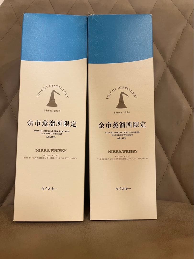 最終値下げ⭐︎NIKKA 余市蒸溜所限定ウイスキー 500ml✖️2本
