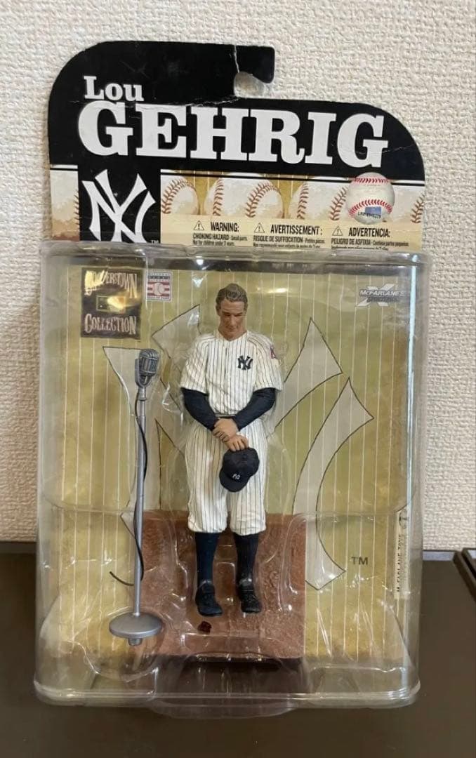 マクファーレン MLB ルーゲーリック　ヤンキース　引退スピーチ　　未使用