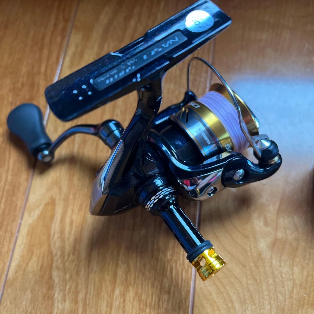 シマノ　ナスキー500改造品　替えスプール付き