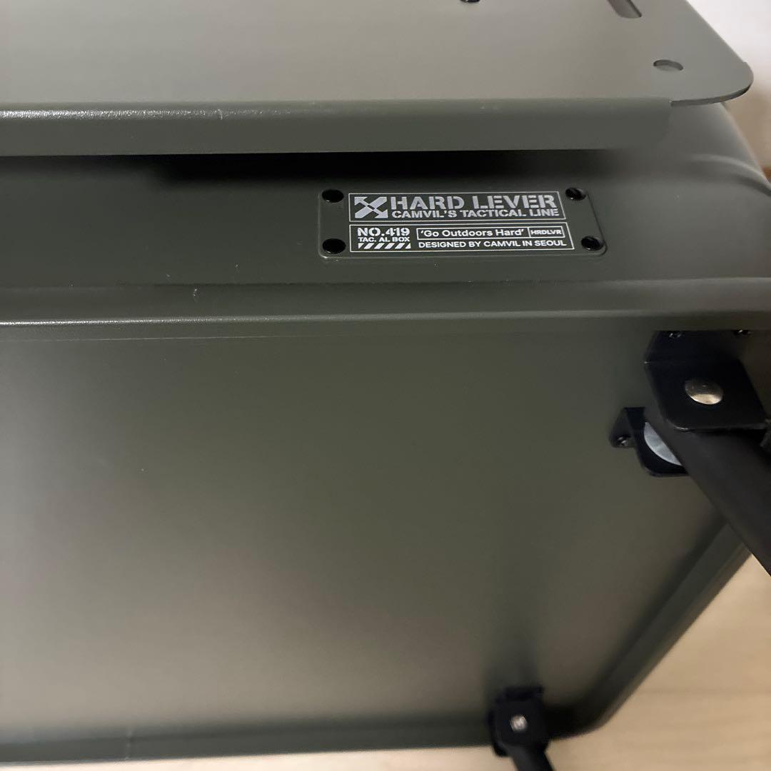 CAMVIL（ケムビル）アルミボックス60L コンテナボックス キャンプ