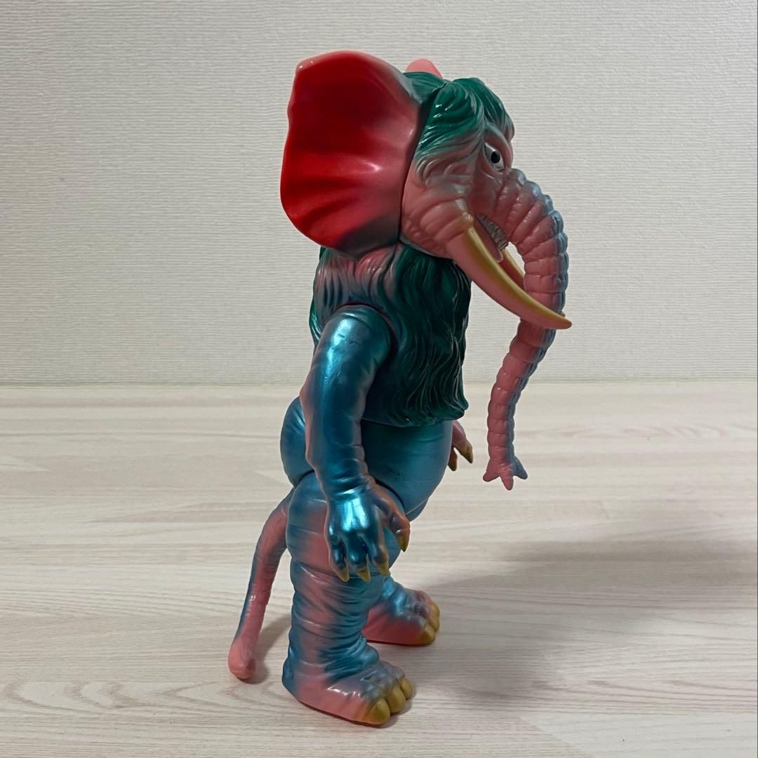 ミラーマン ブルマァク ソフビ タイガン ピンク