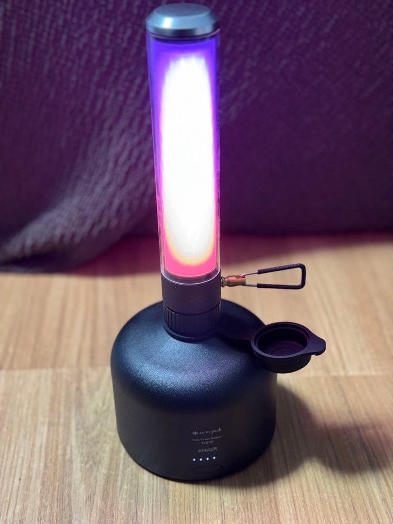 【値下】 peak ギガパワーランタン TL バッテリーセット