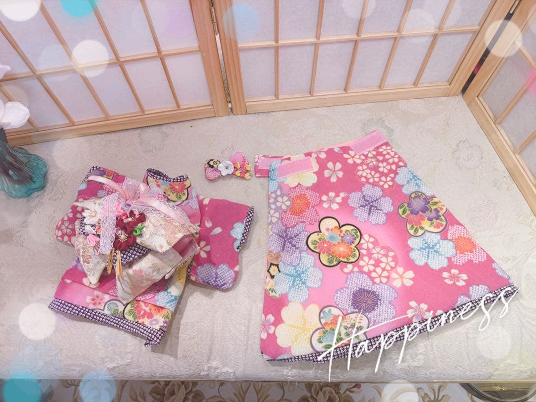 B450.pon2pan2☆犬オーダーお着物☆犬お着物