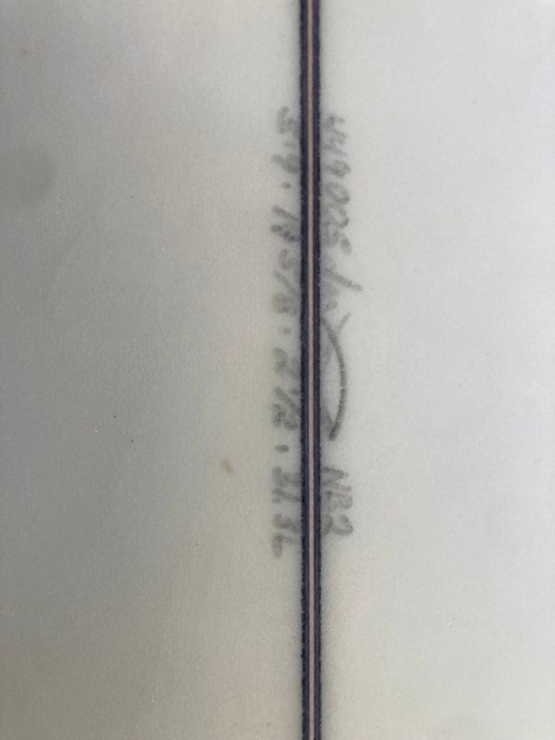 アルメリック　ネックベアード2 5'9\" トライフィン ホワイト