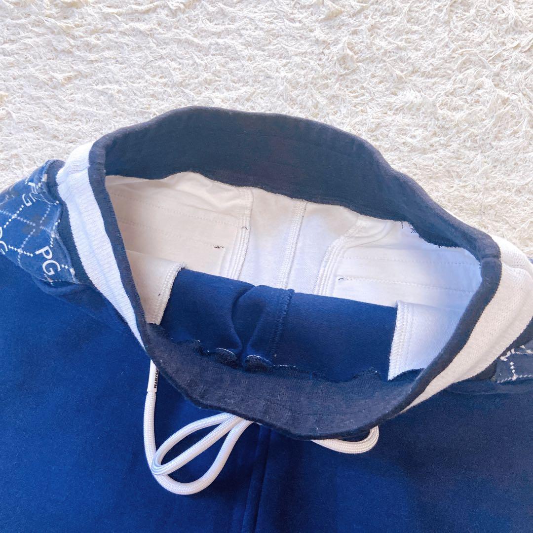 パーリーゲイツ　近年モデル　アーガイル　PGロゴ　セットアップ　ゴルフウェア　M