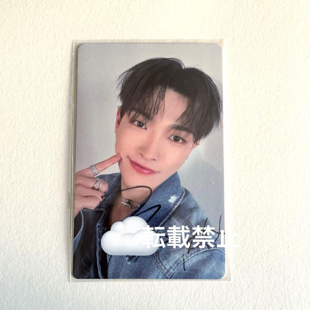 ATEEZ ホンジュン トレカ 直筆サイン