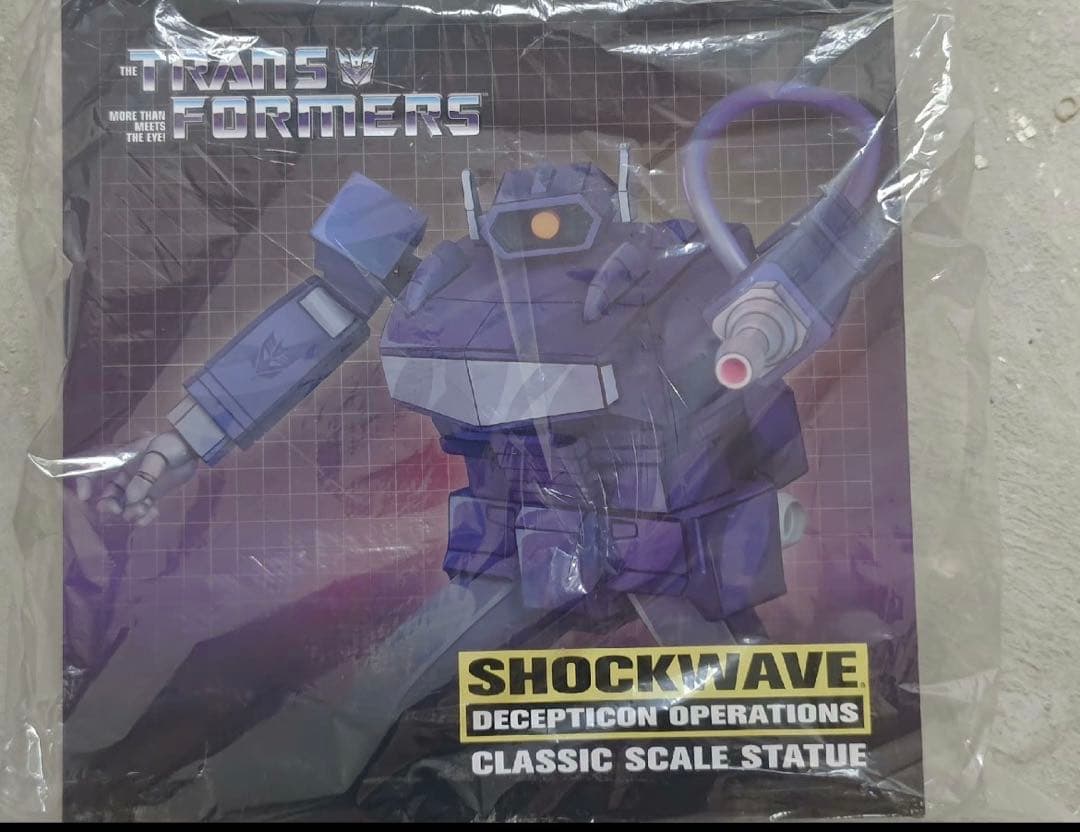 トランスフォーマー PCS G1 ショックウェーブ スタチュー フィギュア