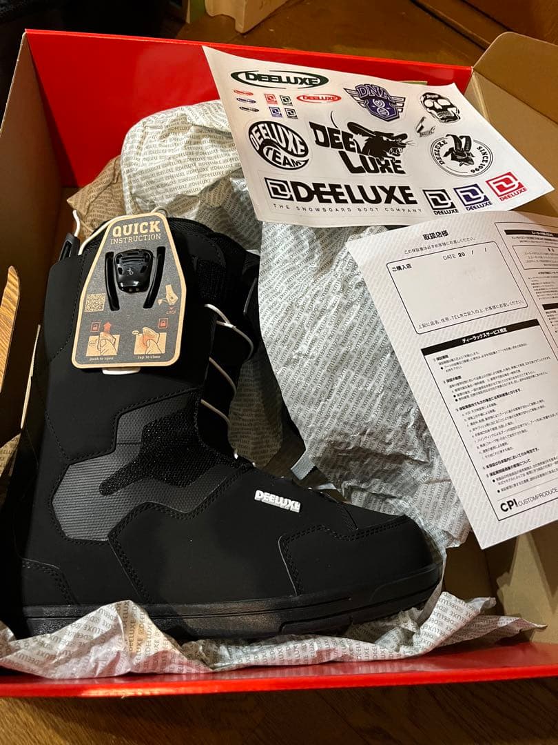 美品　24-25 DEELUXE ID LITE Black 27.5cm