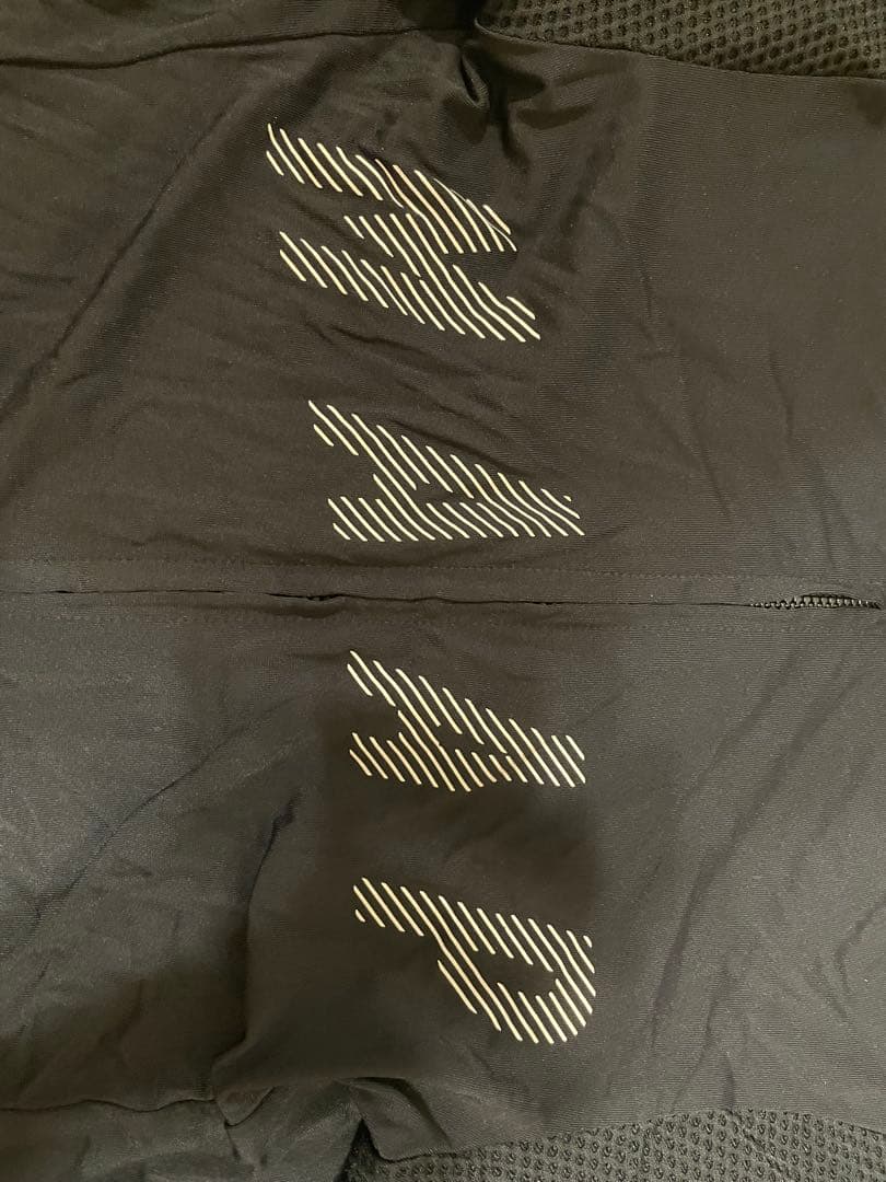  ブラック サイクルジャージ 長袖　XS