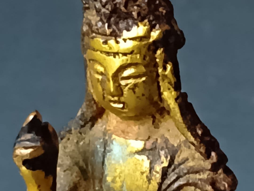 新羅金銅仏/桐箱入り