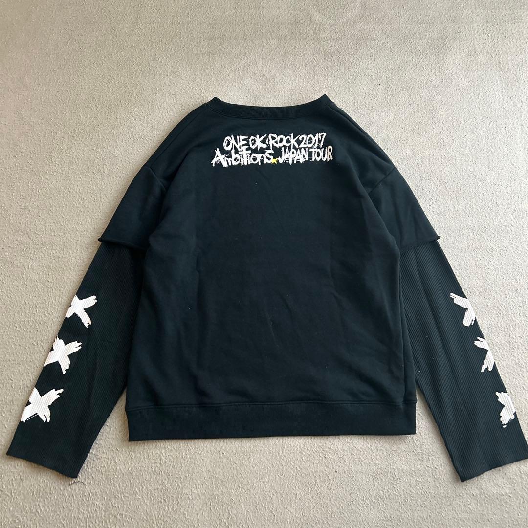 ONE OK ROCK 2017 Ambitions レイヤードトップス XL