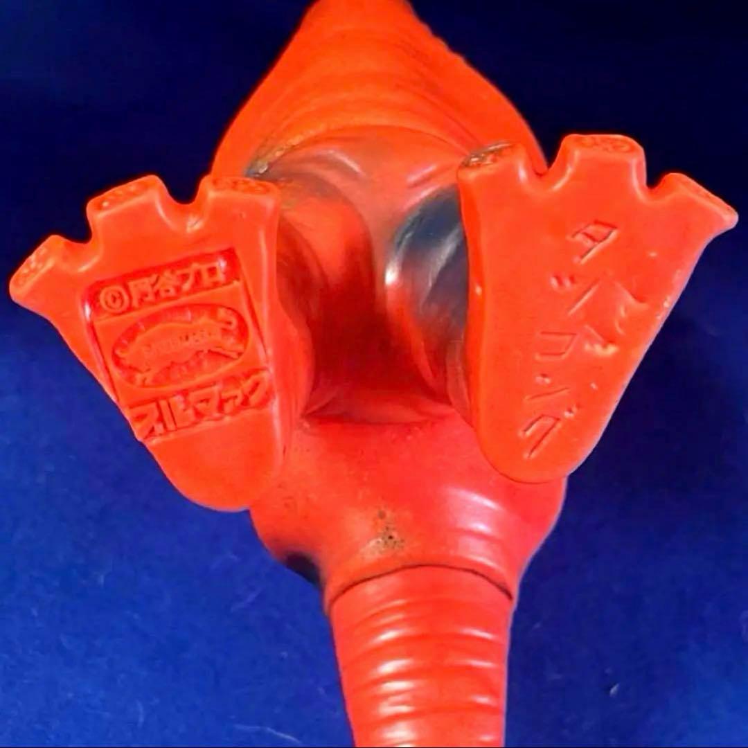 【昭和当時物】■ ブルマァク オイル怪獣 タッコング ソフビ / 帰マン怪獣