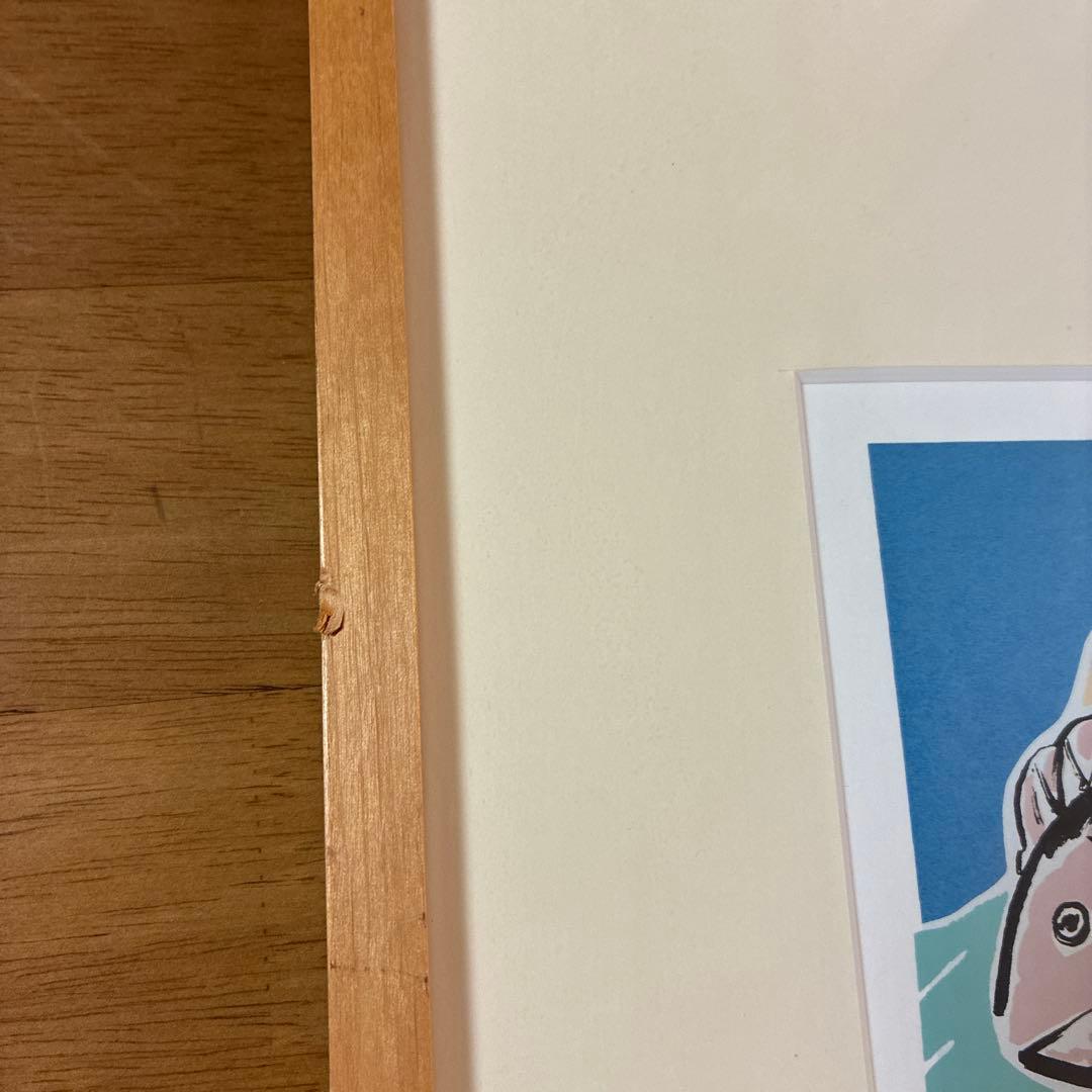 浅野モオム　版画　Sparkle fish