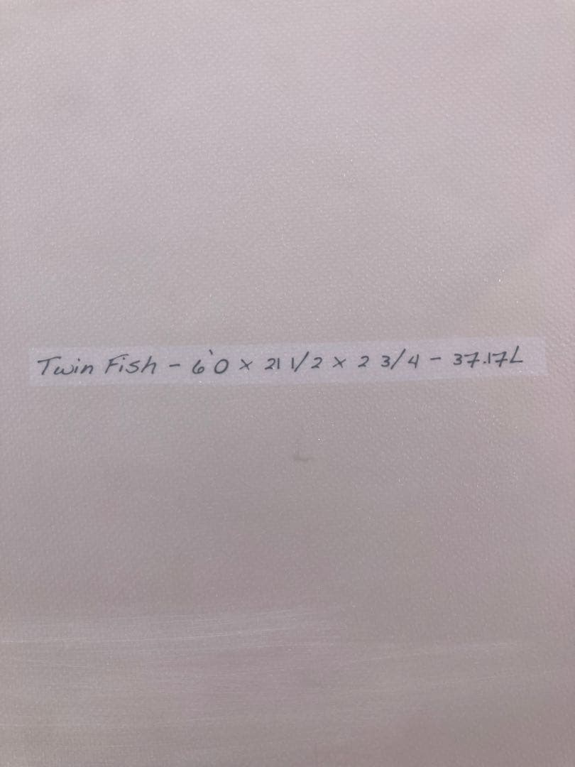 element surfboard Twin Fish 6’0 EPS