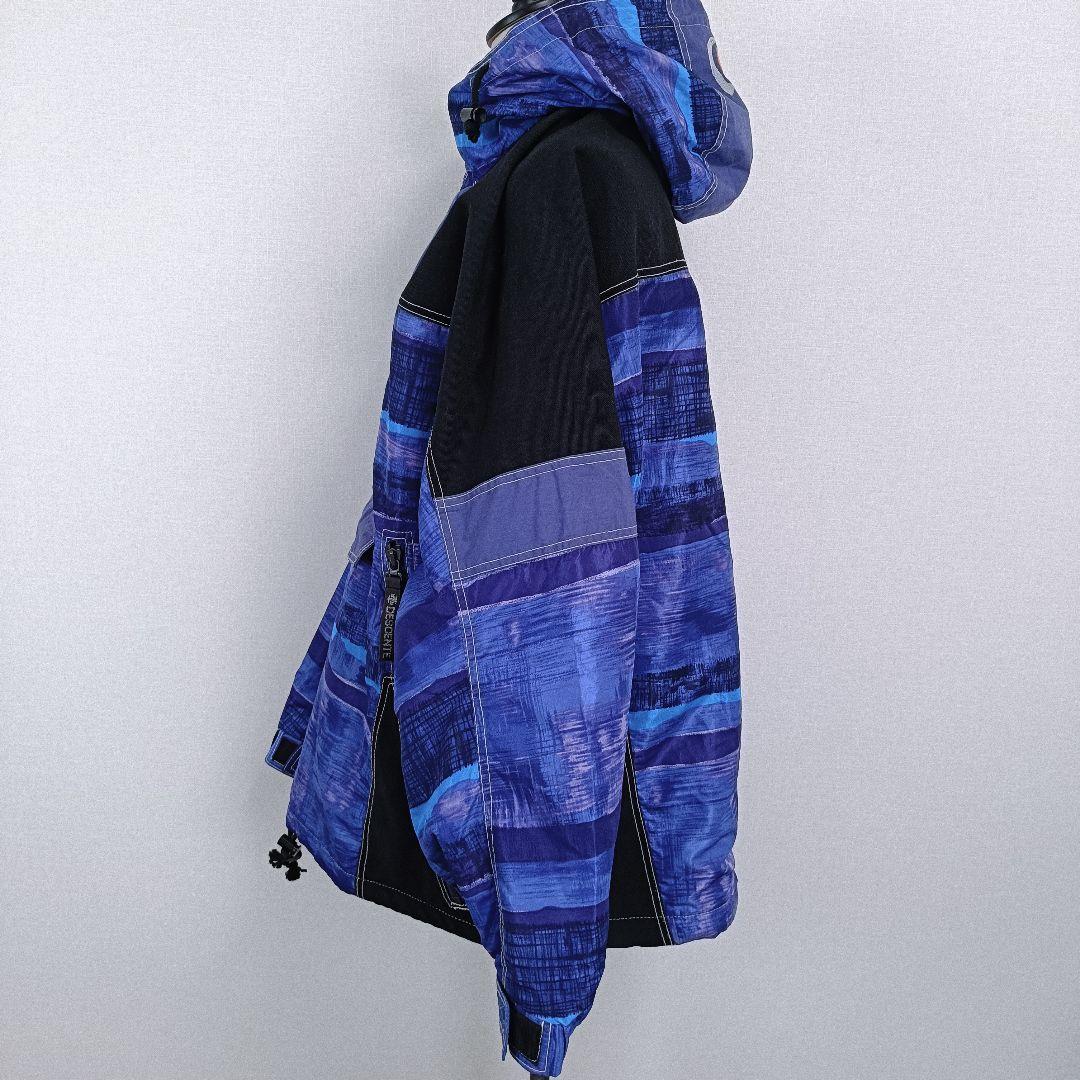 【a2201】DESCENTE スノーボード スキー ウェア XL ブルー