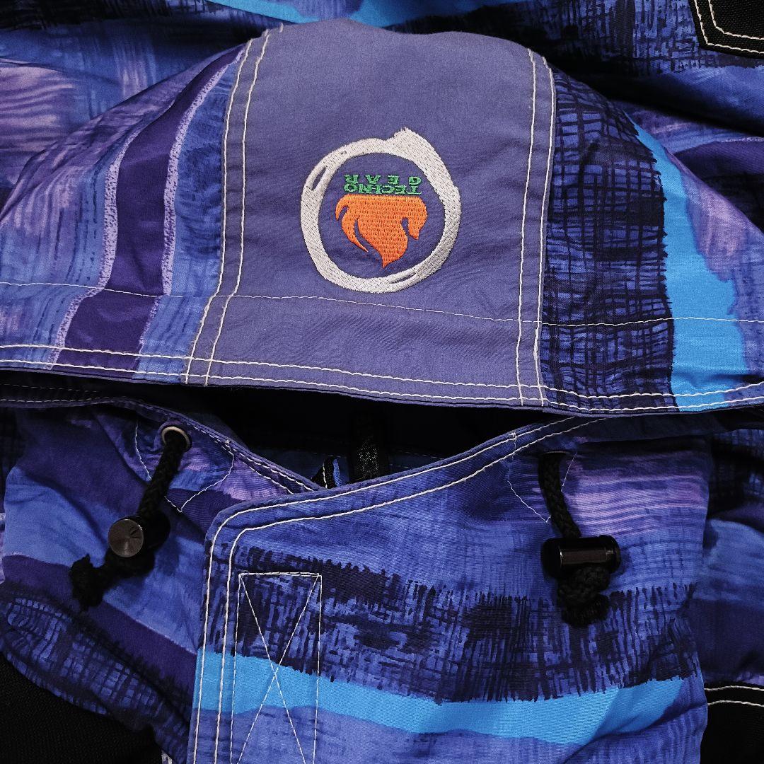 【a2201】DESCENTE スノーボード スキー ウェア XL ブルー