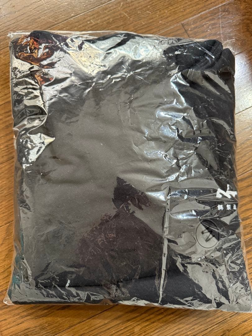 WANS わんず 疑似餌製造 パーカー ブラック M さなぎ しぼり ルアー