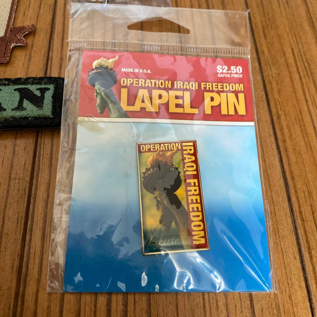イラク復興支援群メダル・パッチ・ピンバッジセット